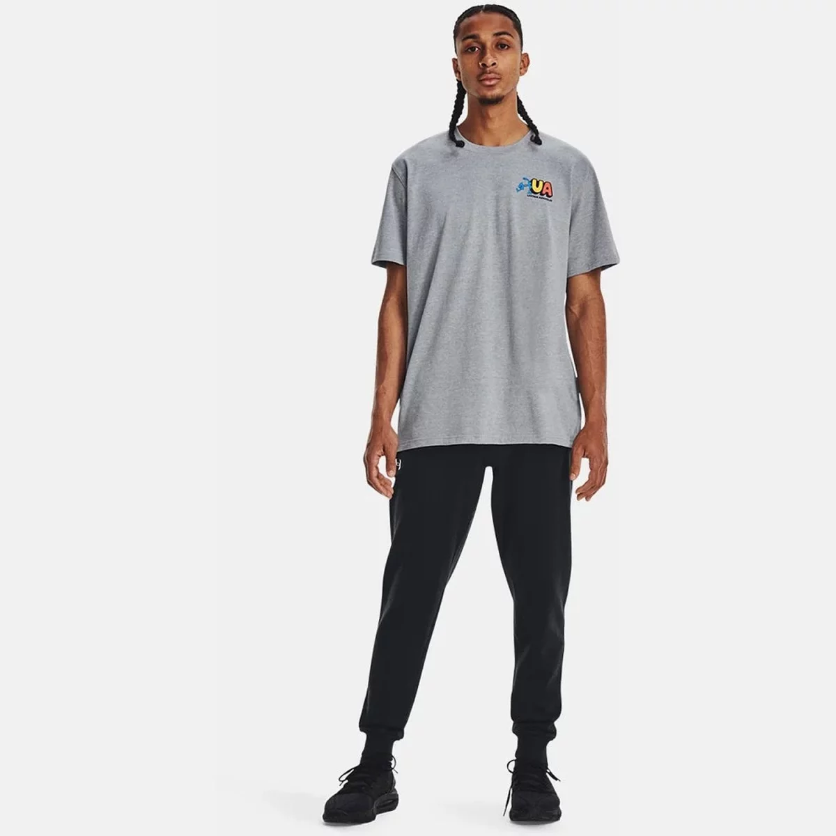 UA Rival Fleece Ανδρικό Παντελόνι Φόρμας