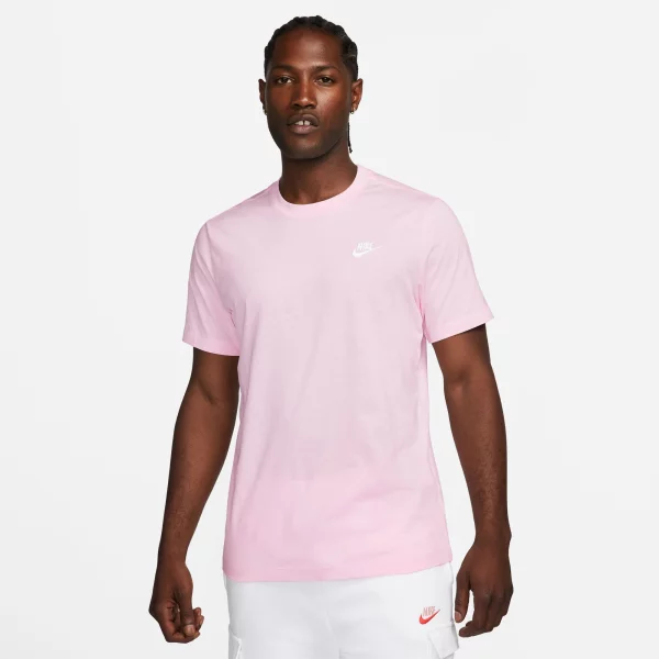 Nike - Nike Sportswear Club Ανδρικό T-shirt - LT PINK (0698)