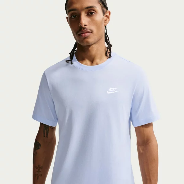 Nike - Nike Sportswear Club Ανδρικό T-shirt - LT BLUE (0681)