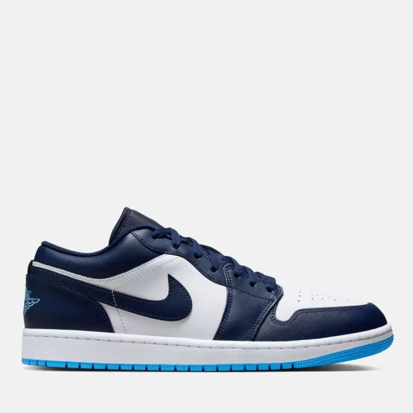 Jordan - Air Jordan 1 Low Ανδρικά Sneakers  - NAVY-WHITE (1075)