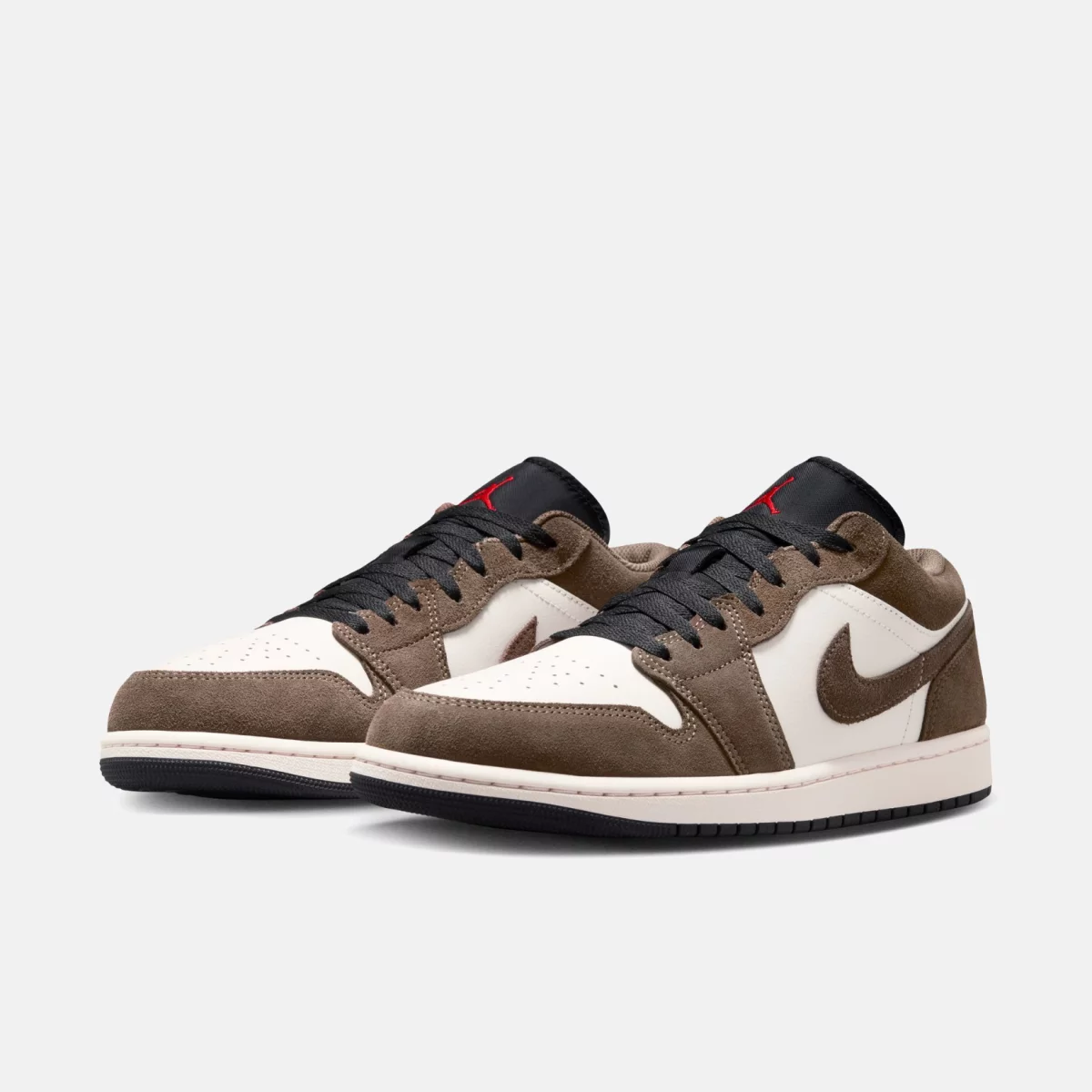 Jordan - Air Jordan 1 Low Ανδρικά Sneakers  - BROWN-WHIT (0165)