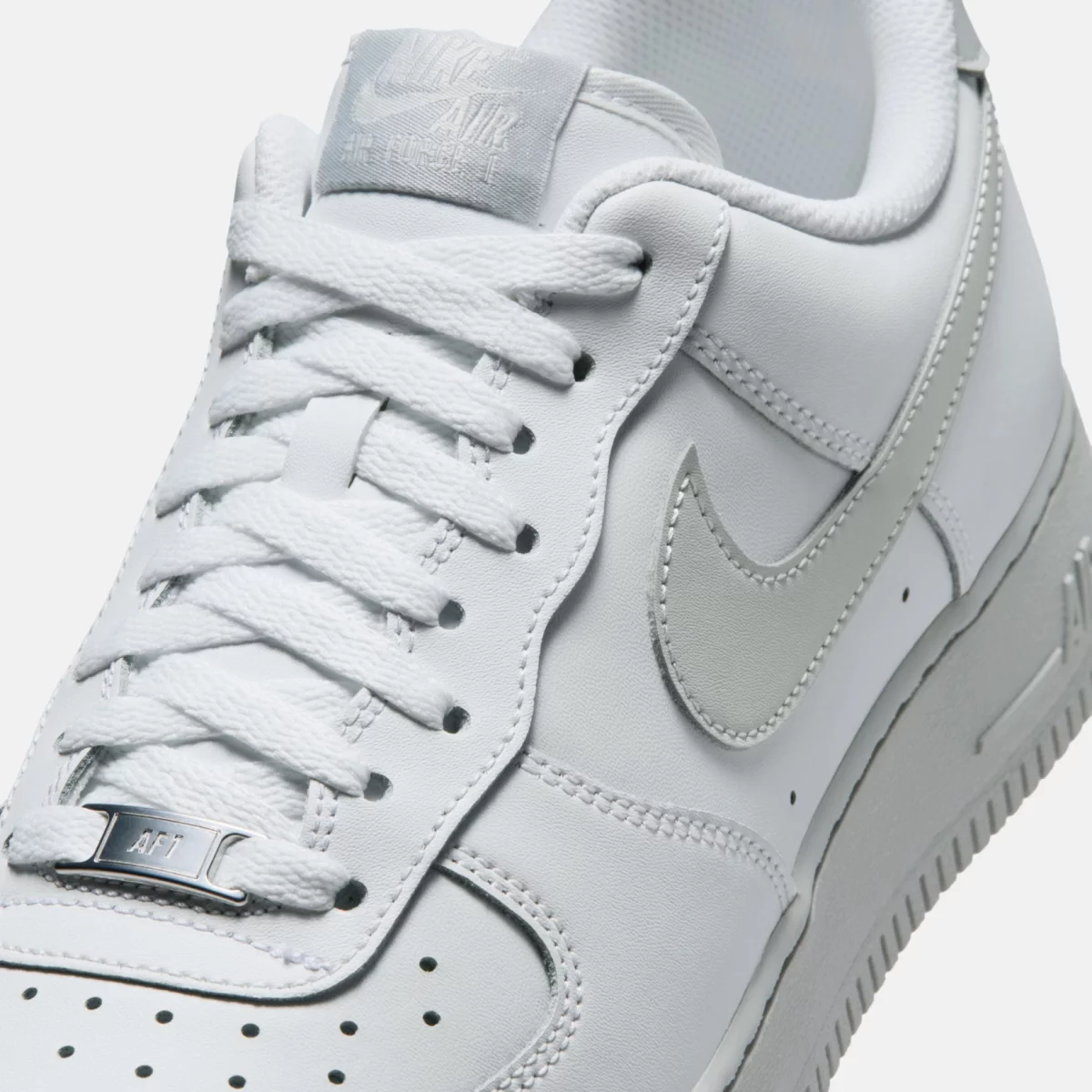 Nike - Air Force 1 '07 Ανδρικά Sneakers  - WHITE-GREY (0268)