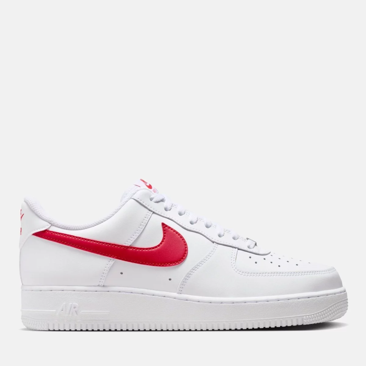 Nike - Air Force 1 '07 Ανδρικά Sneakers  - RED-WHITE (0212)