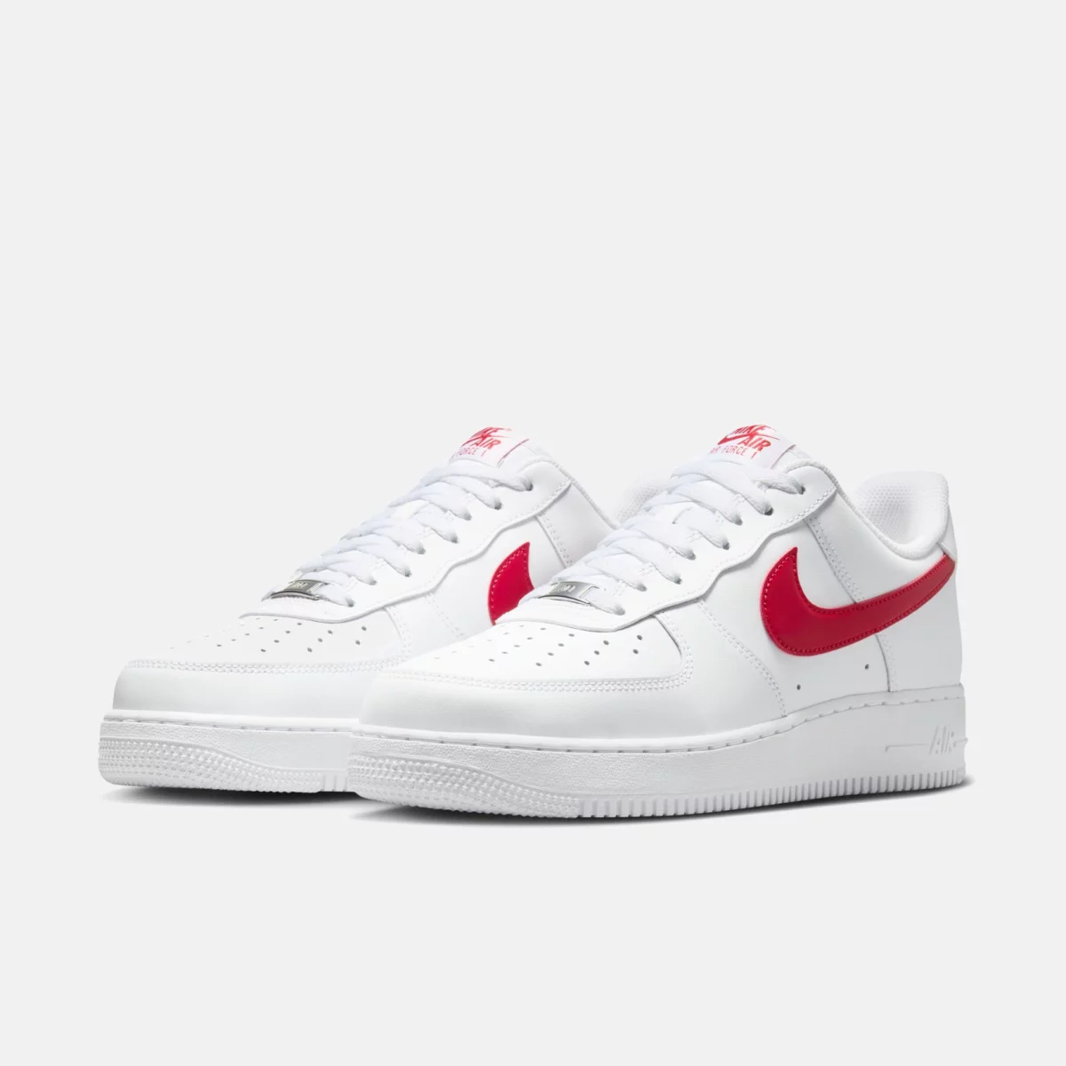 Nike - Air Force 1 '07 Ανδρικά Sneakers  - RED-WHITE (0212)