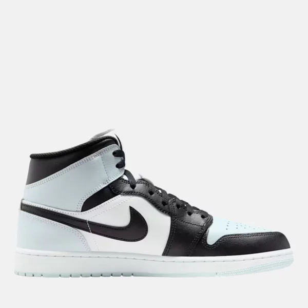 Jordan - Air Jordan 1 Mid Ανδρικά Sneakers  - CYAN-BLACK (0109)