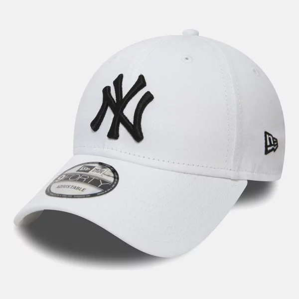 NEW ERA - New York Yankees Essential 9forty Καπέλο - WHITE-BLAK (0275)