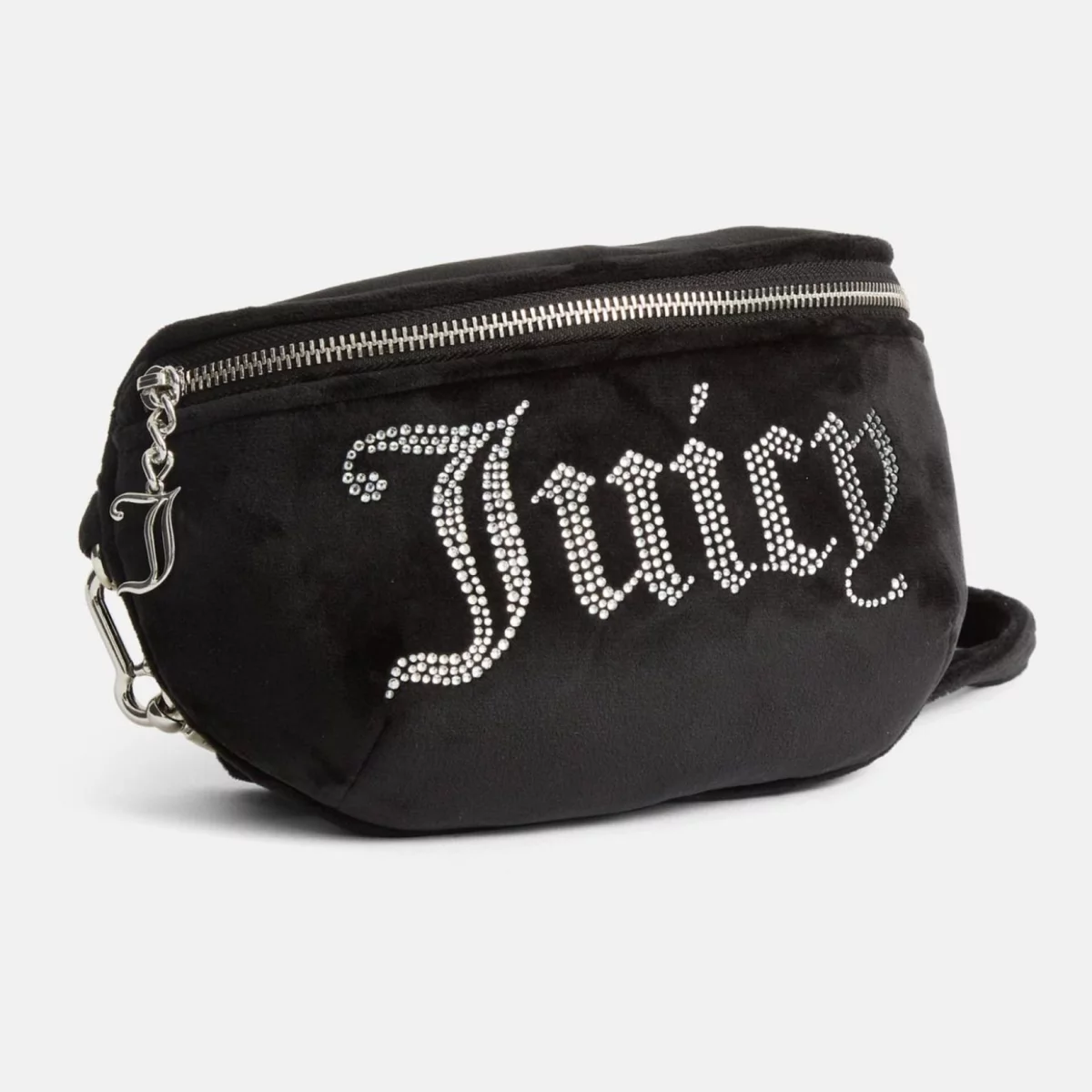 Juicy Couture Kimberly Velour Diamante Γυναικείο Τσαντάκι Μέσης