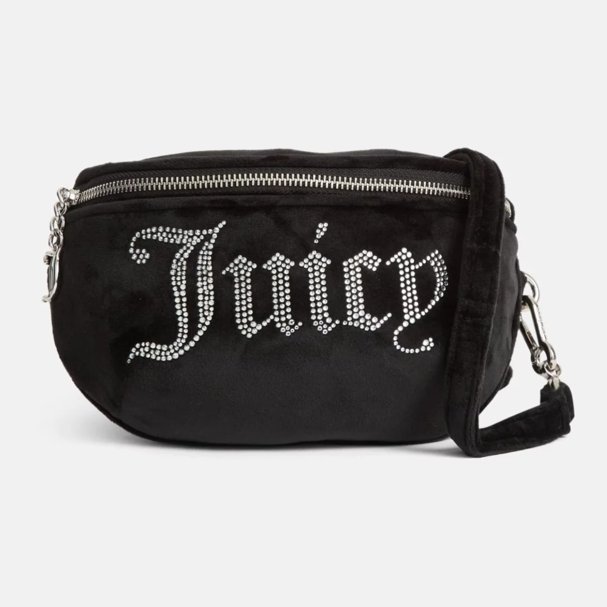 Juicy Couture Kimberly Velour Diamante Γυναικείο Τσαντάκι Μέσης