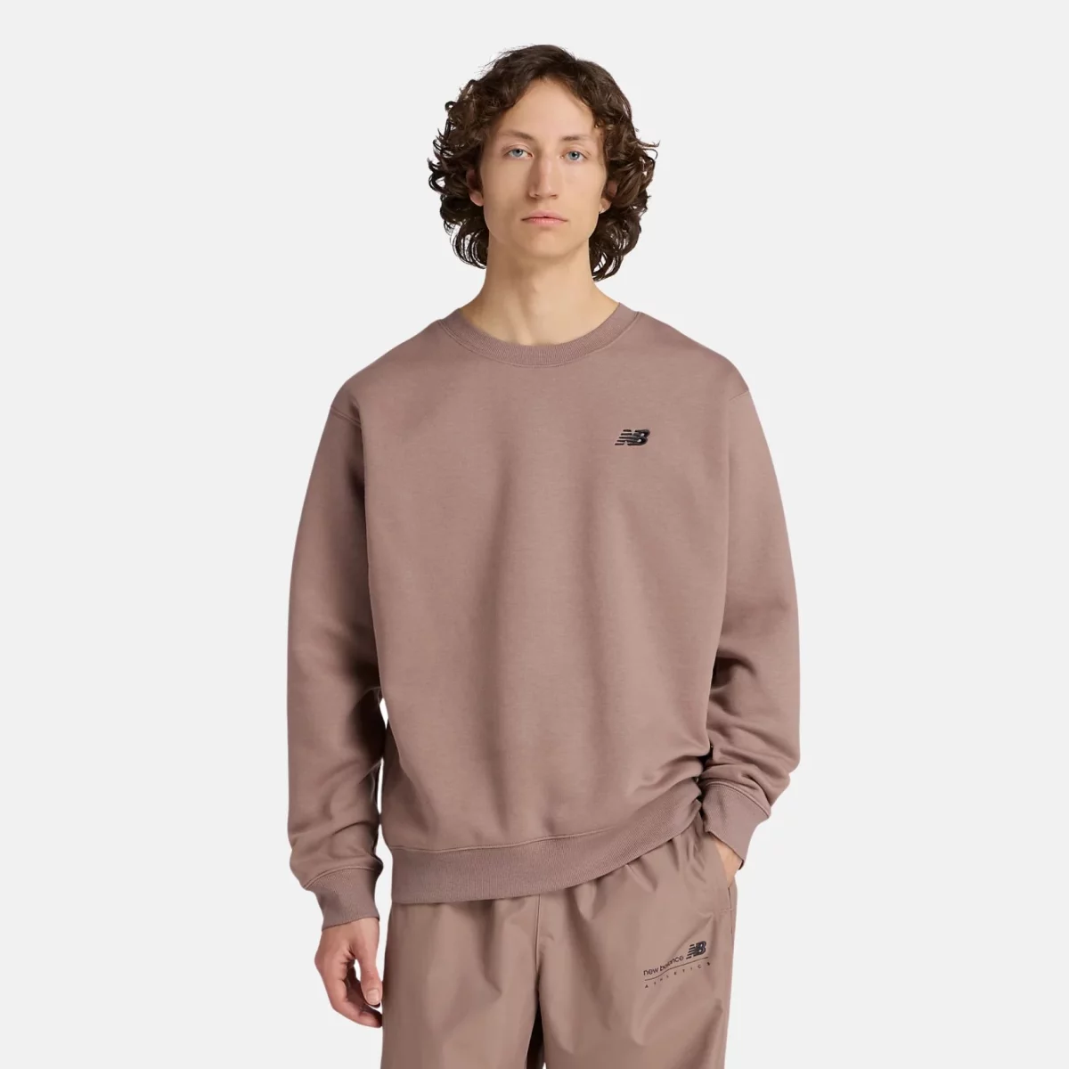 Linear Graphic Fleece Crew Ανδρικό Φούτερ