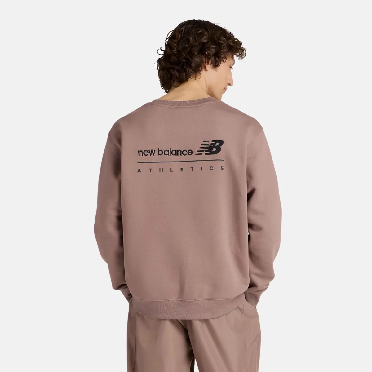 Linear Graphic Fleece Crew Ανδρικό Φούτερ