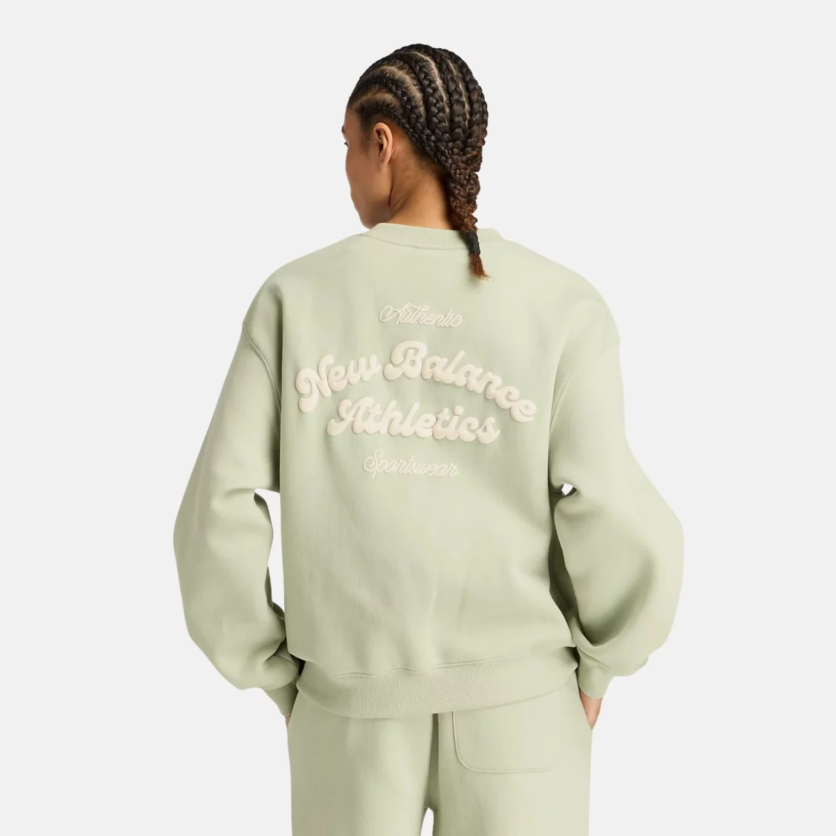 Linear Heritage Fleece Crew Γυναικείο Φούτερ