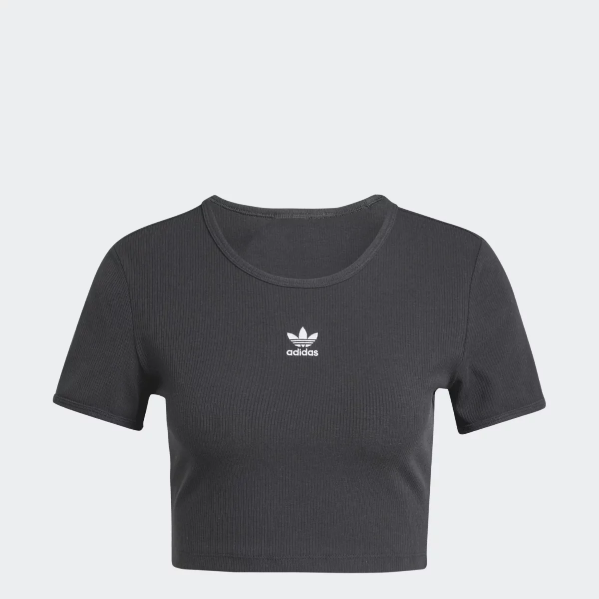 adidas Originals Essentials Ribbed Tee Γυναικείο Cropped T-shirt