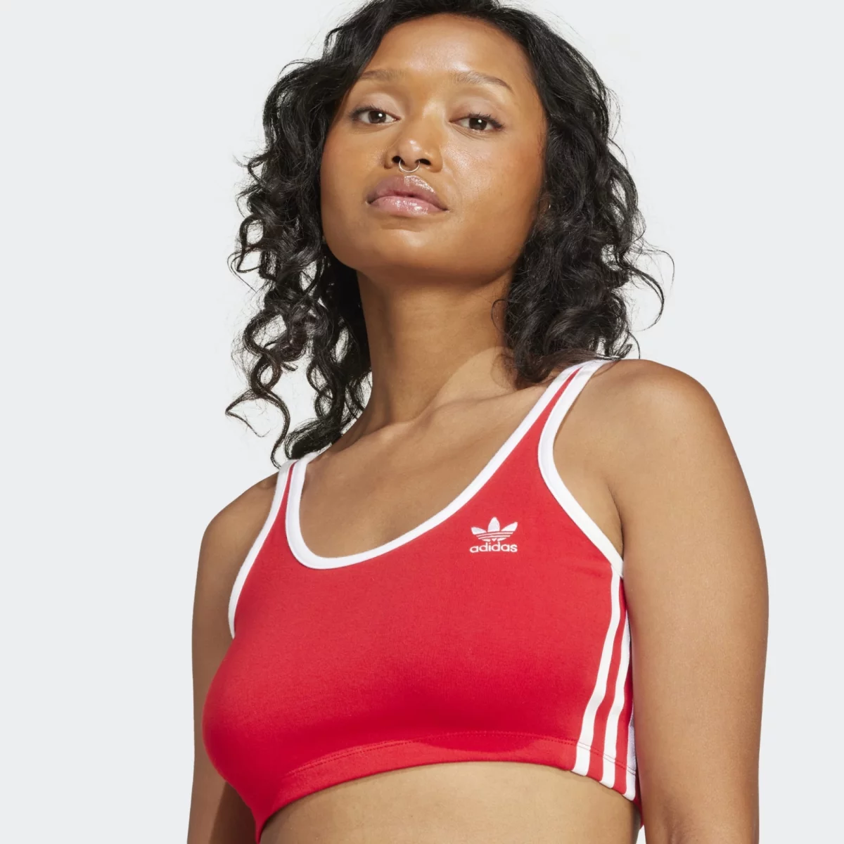 Adicolor 3-Stripes Bra Top Γυναικείο Μπουστάκι