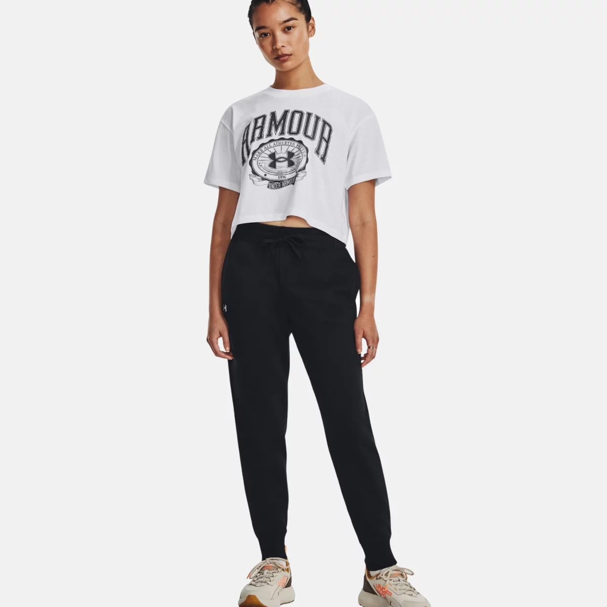 UA Rival Fleece Γυναικείο Παντελόνι Φόρμας