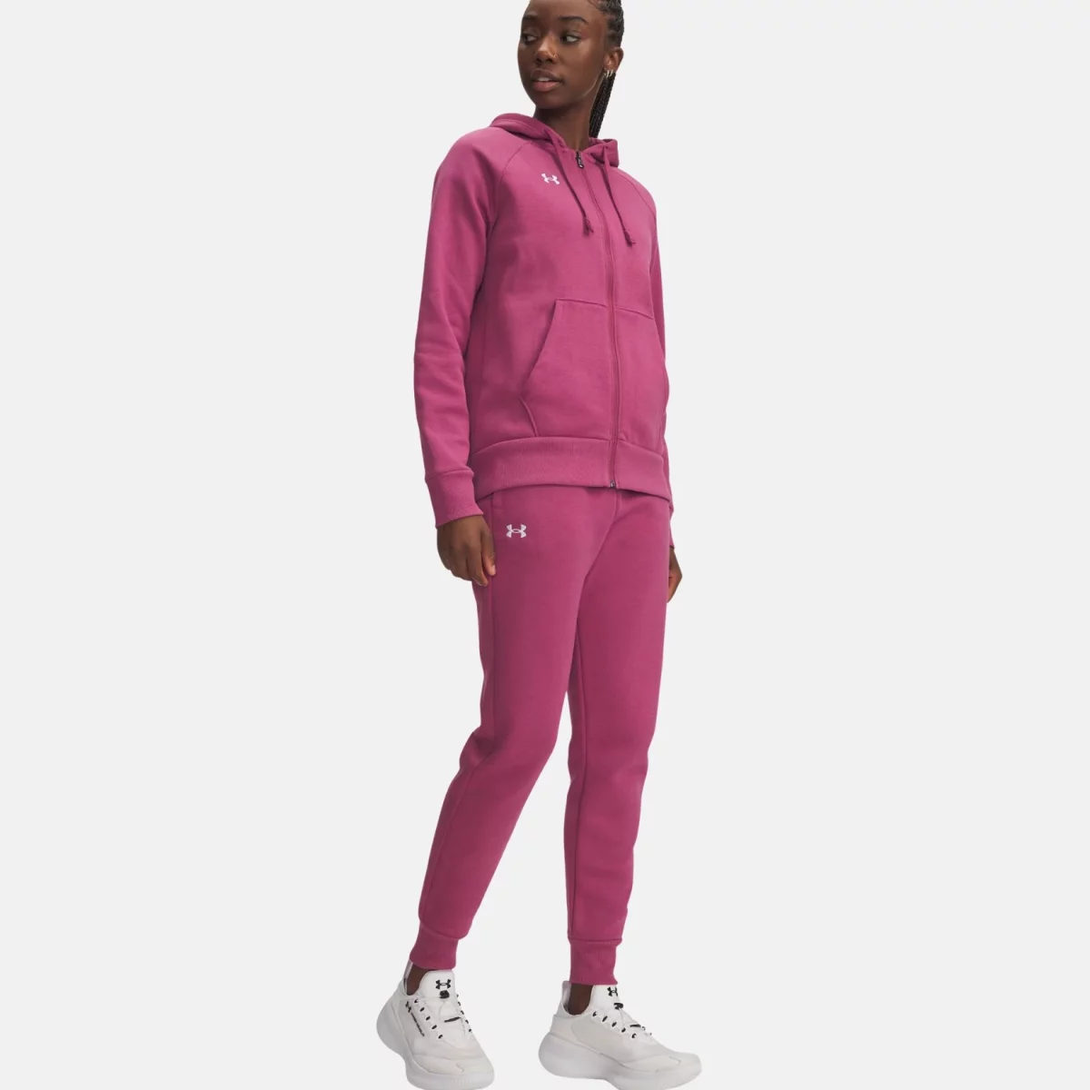 UA Rival Fleece Γυναικείο Παντελόνι Φόρμας