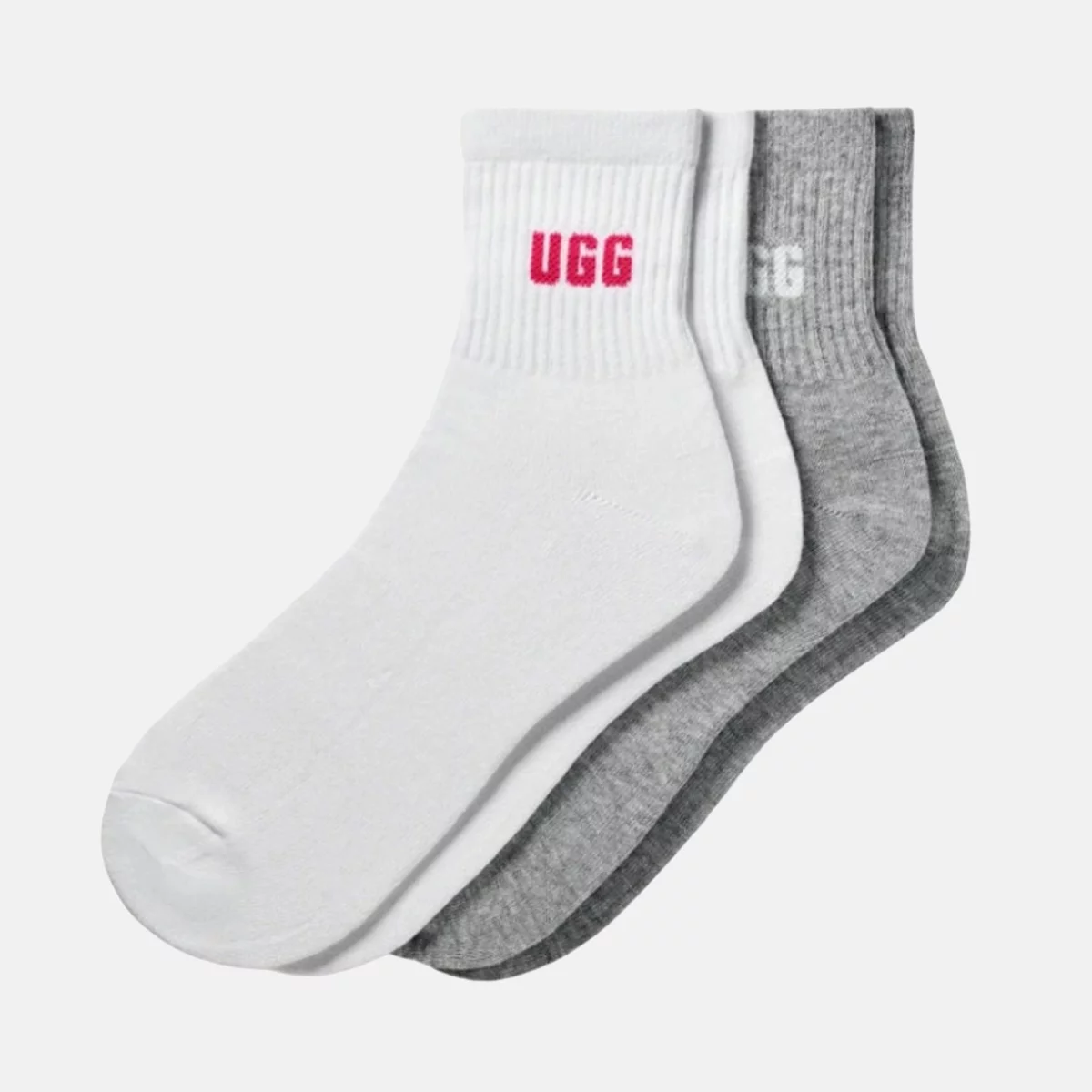 Quinlin Logo Quarter 2 Pack Κάλτσες