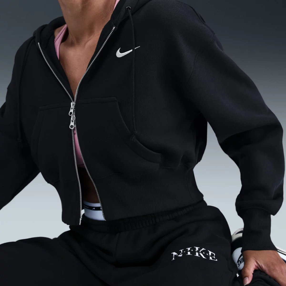 Sportswear Phoenix Fleece Γυναικείο Παντελόνι Φόρμας