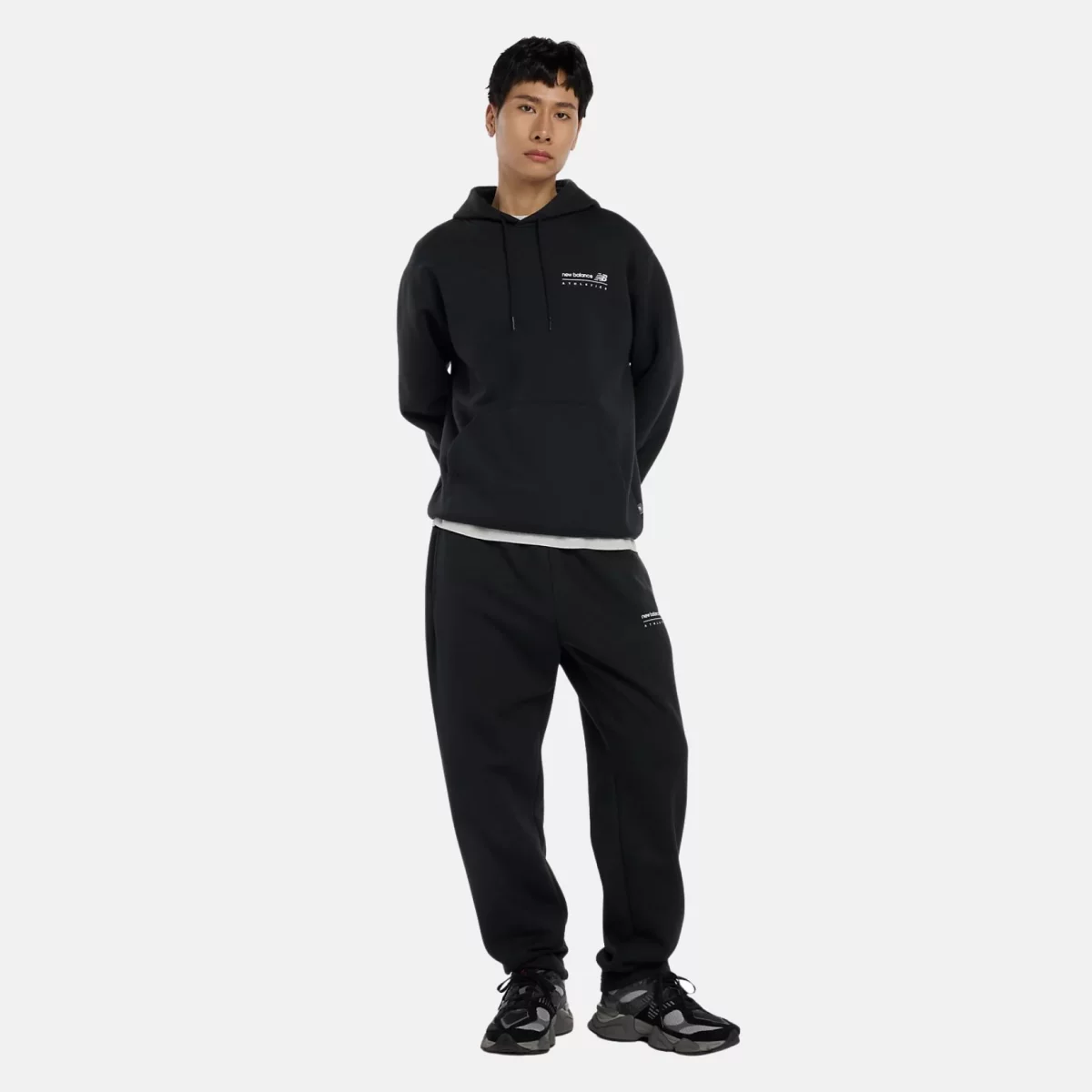 Linear Graphic Fleece Ανδρικό Παντελόνι Φόρμας