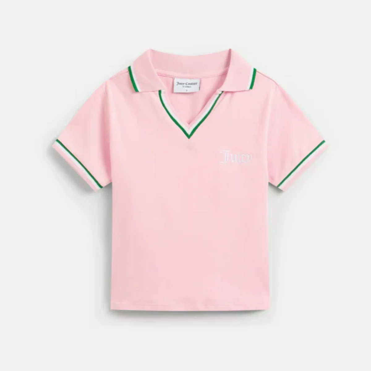 Striped Tipped Polo Γυναικείο T-shirt