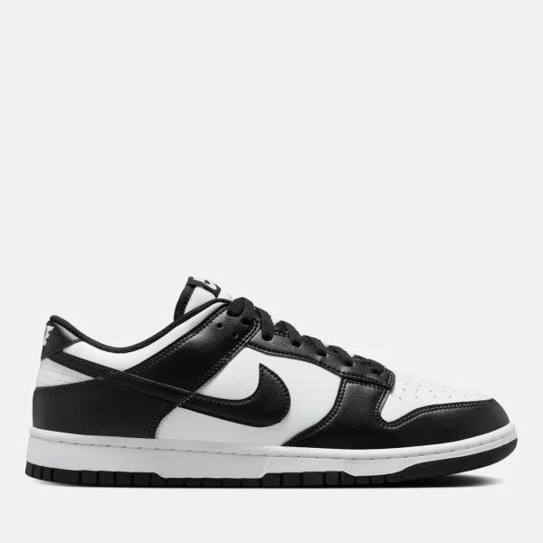 Nike - Dunk Low Retro Ανδρικά Sneakers - WHITE-BLAK (0275)