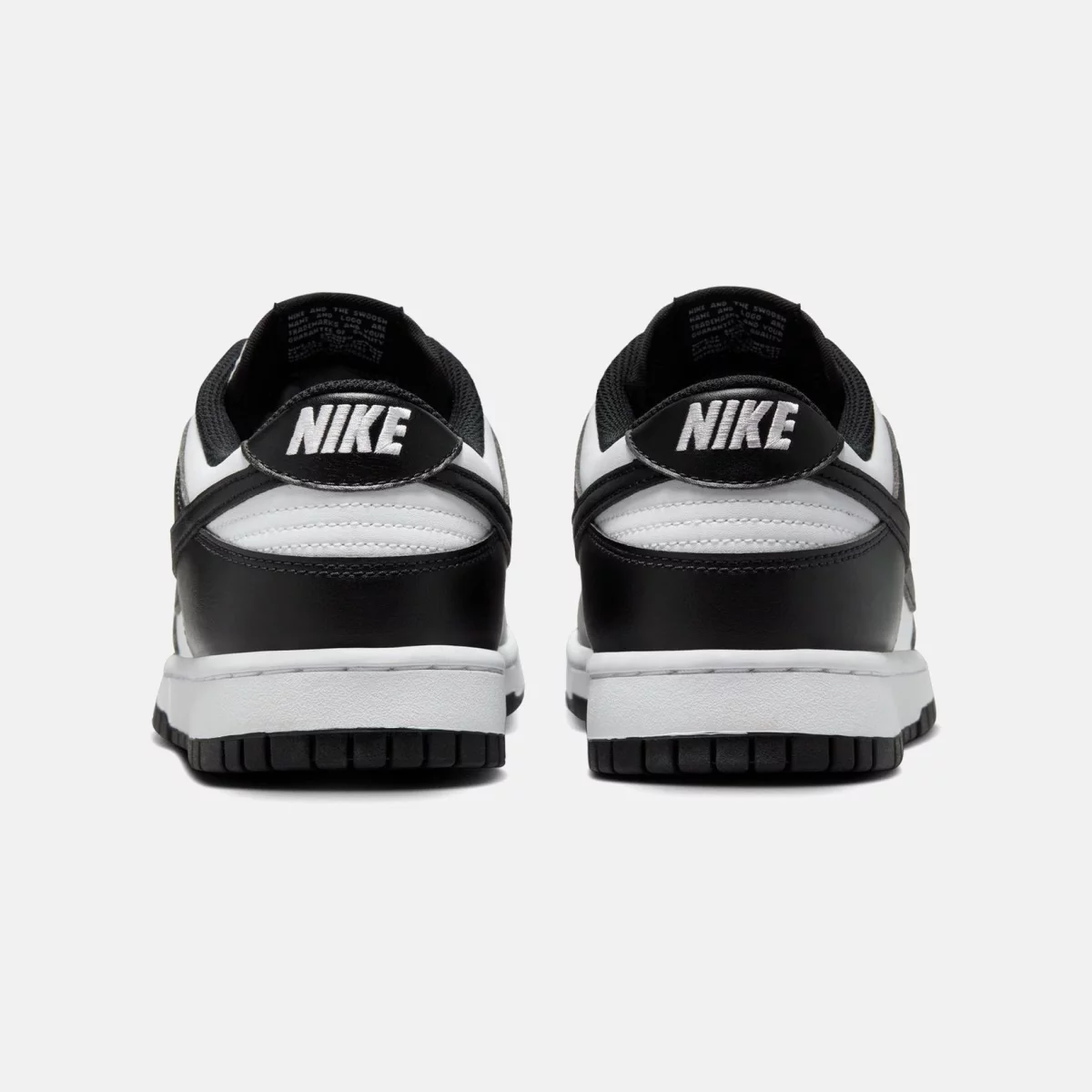 Nike - Dunk Low Retro Ανδρικά Sneakers - WHITE-BLAK (0275)