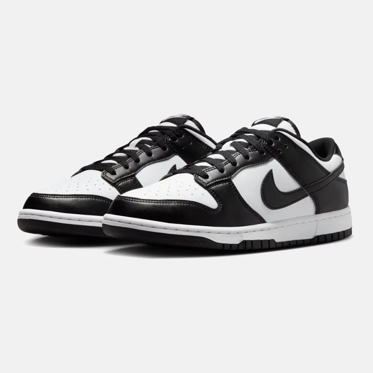 Nike - Dunk Low Retro Ανδρικά Sneakers - WHITE-BLAK (0275)