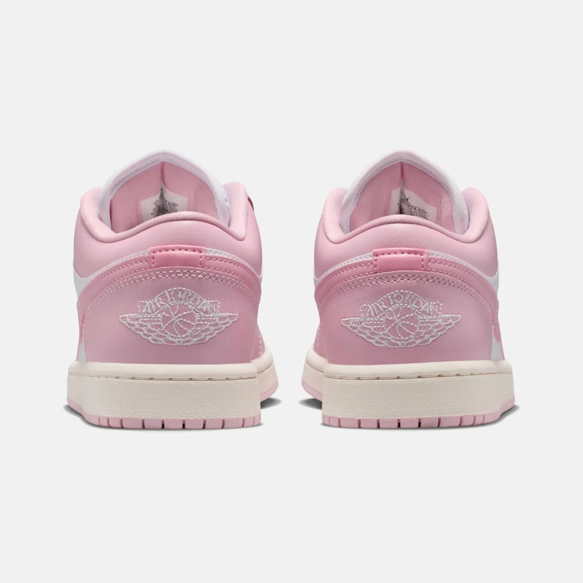 Jordan - Air Jordan 1 Low Γυναικεία Sneakers - PINK-WHITE (0472)
