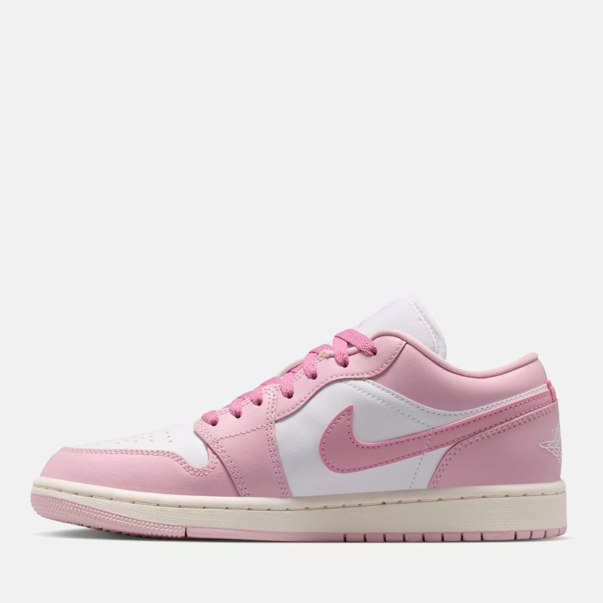 Jordan - Air Jordan 1 Low Γυναικεία Sneakers - PINK-WHITE (0472)