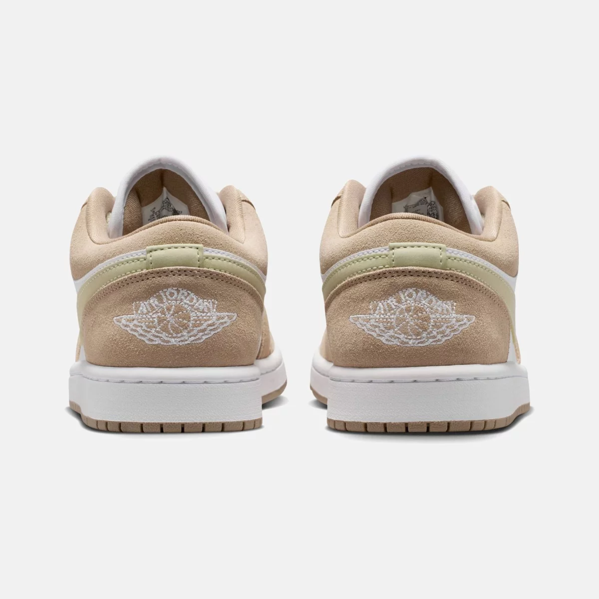 Jordan - Air Jordan 1 Low Γυναικεία Sneakers - BROWN-WHIT (0165)