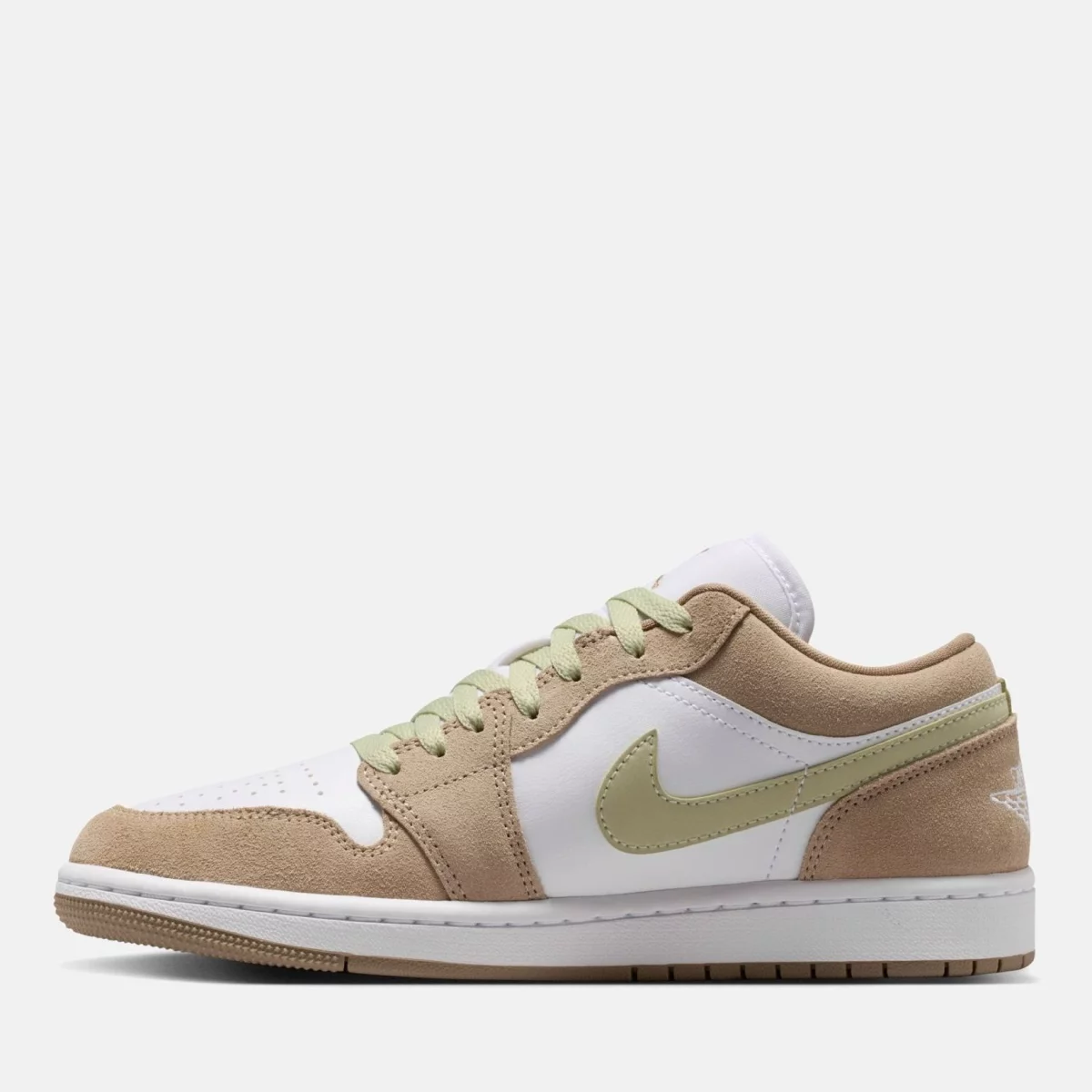 Jordan - Air Jordan 1 Low Γυναικεία Sneakers - BROWN-WHIT (0165)