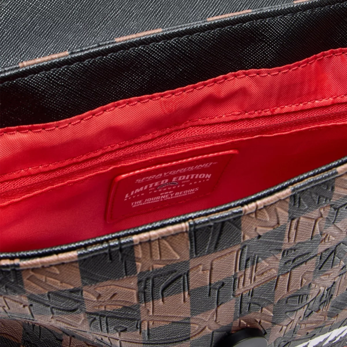 Sprayground Big City Emboss Χιαστί Τσάντα