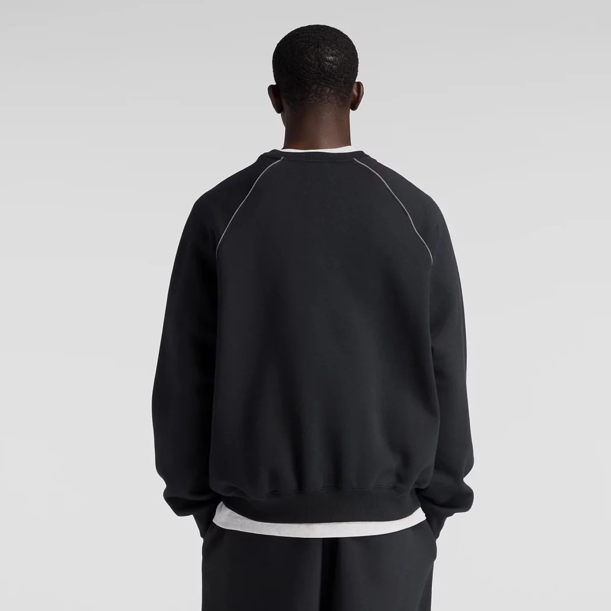 New Balance Linear Graphic Fleece Crew Ανδρικό Φούτερ