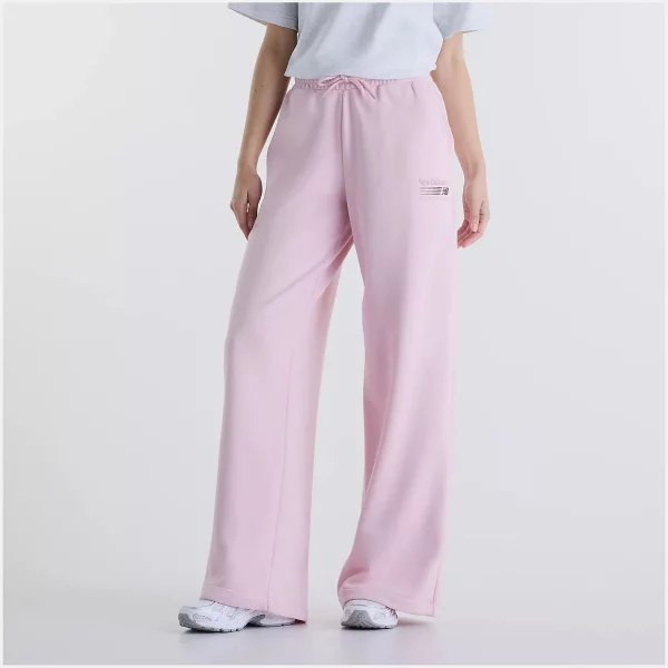 New Balance - Trackside French Terry Women's Track Pants - PINK (0030)
