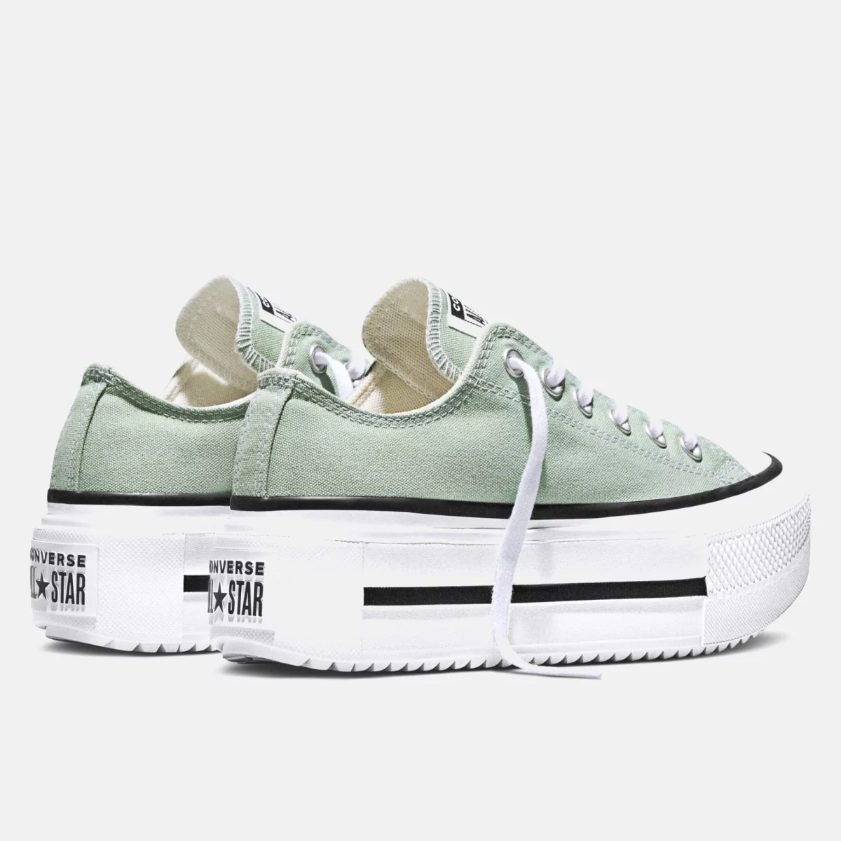 Converse - Converse Chuck Taylor All Star Lift Double Stack Γυναικεία Sneakers - VERAM-WHIT (1160)