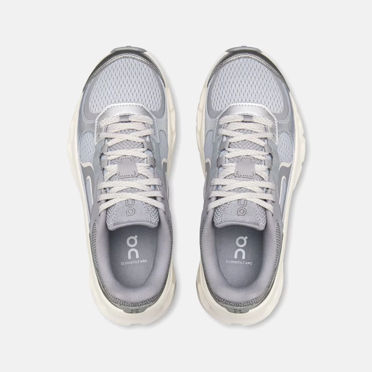 On - On Cloudtilt Arc Γυναικεία Sneakers - BEIG-SILV (0332)