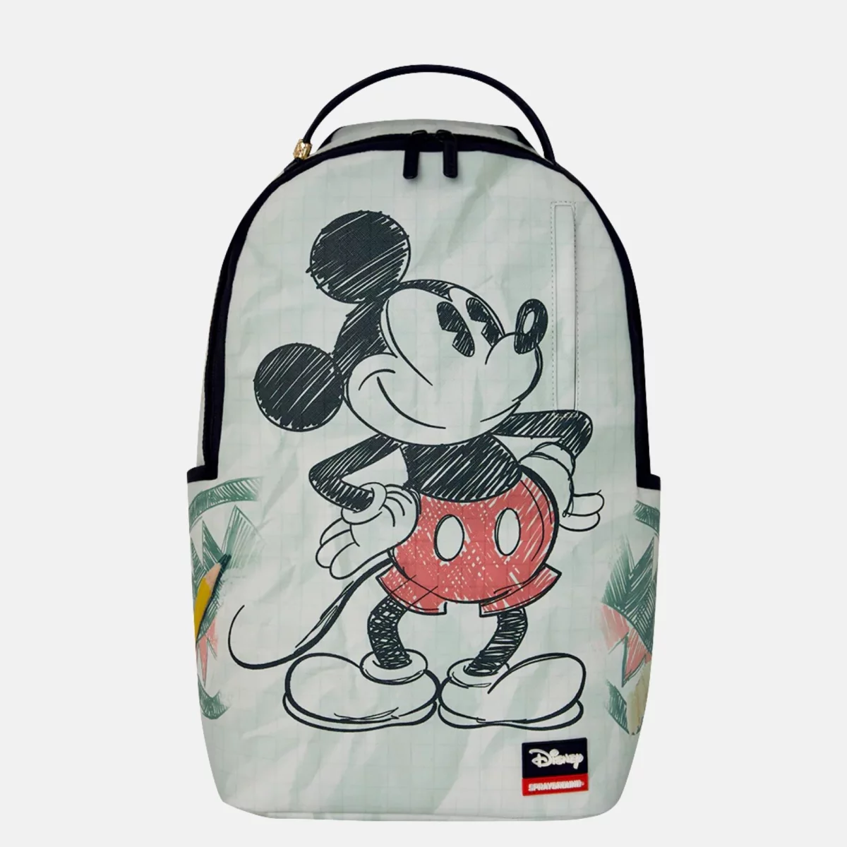 Sprayground - Sprayground Disney Old School Mickey Sketch Σακίδιο Πλάτης - BLACK-WHIT (0313)