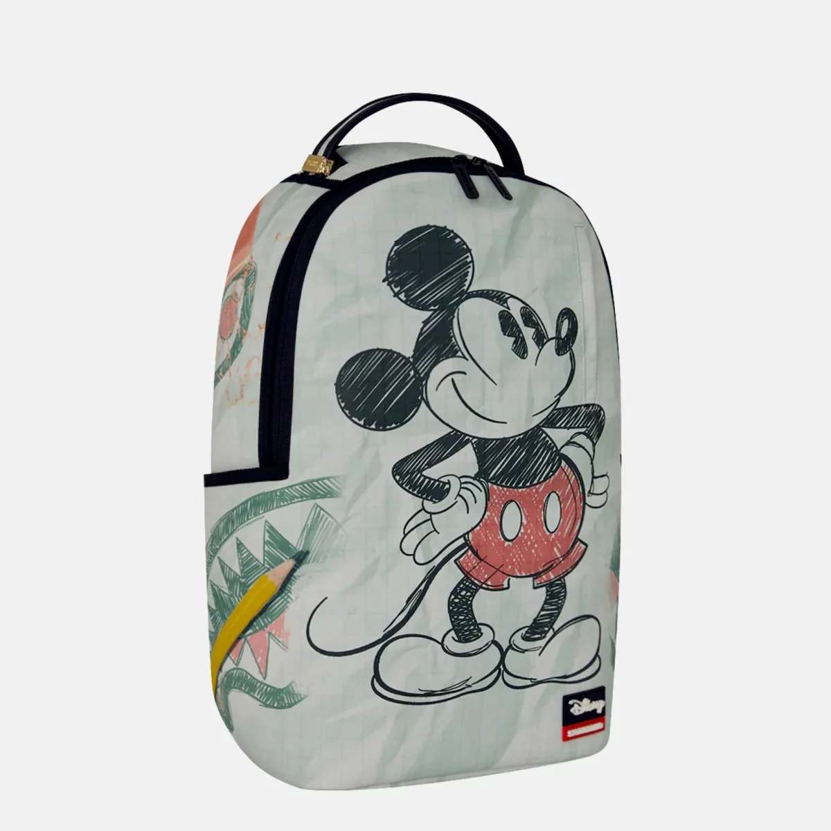 Sprayground - Sprayground Disney Old School Mickey Sketch Σακίδιο Πλάτης - BLACK-WHIT (0313)