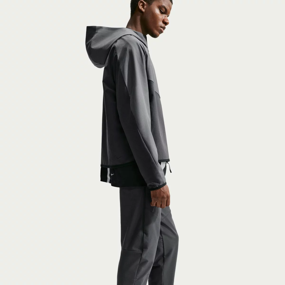 Nike - Nike Tech Dri-FIT Ανδρικό Παντελόνι Φόρμας - CHARCOAL (0008)