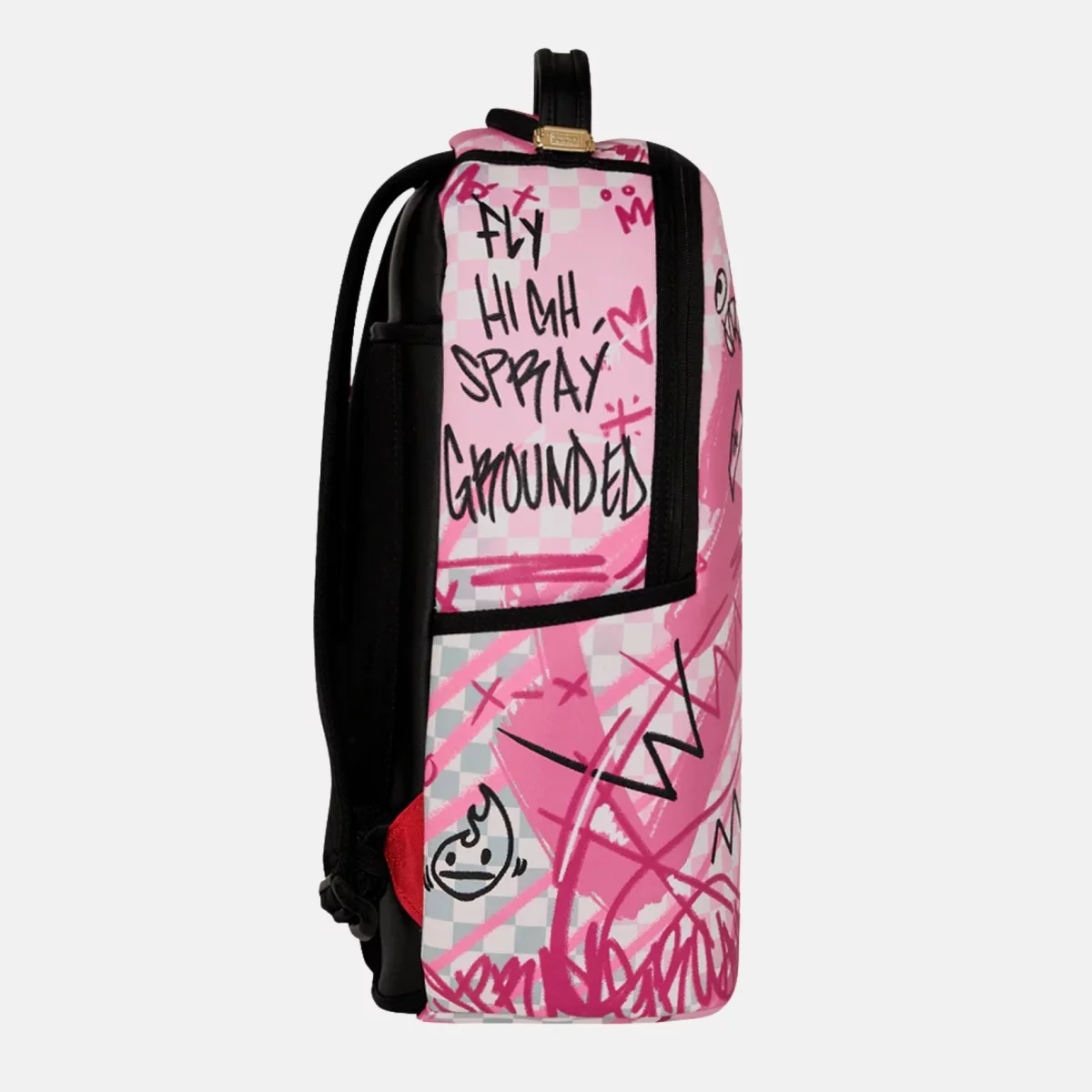 Sprayground - Sprayground Pink Smoke Check Σακίδιο Πλάτης
