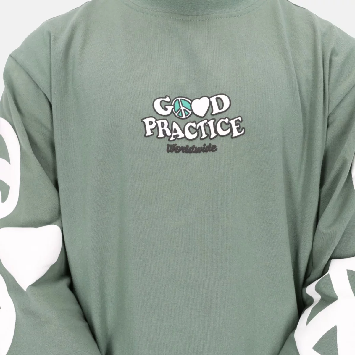 Good Practice Oversized Print Long Sleeve Tee Unisex Μπλούζα 