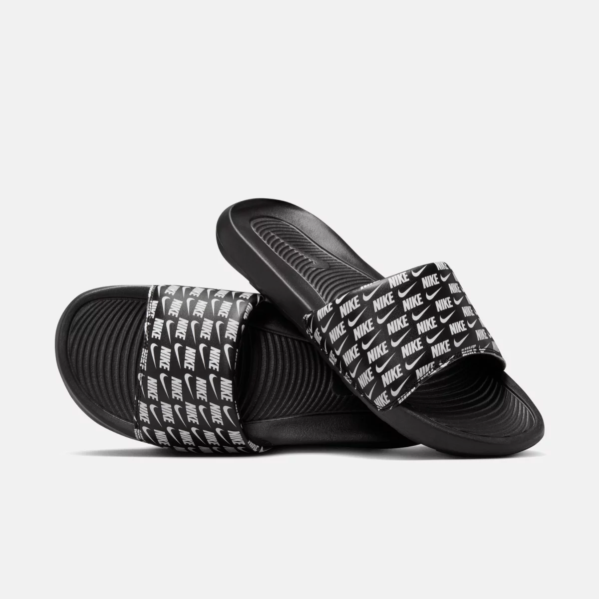 Nike - Nike Victori One Slides Ανδρικές Σαγιονάρες - BLACK-WHIT (0313)