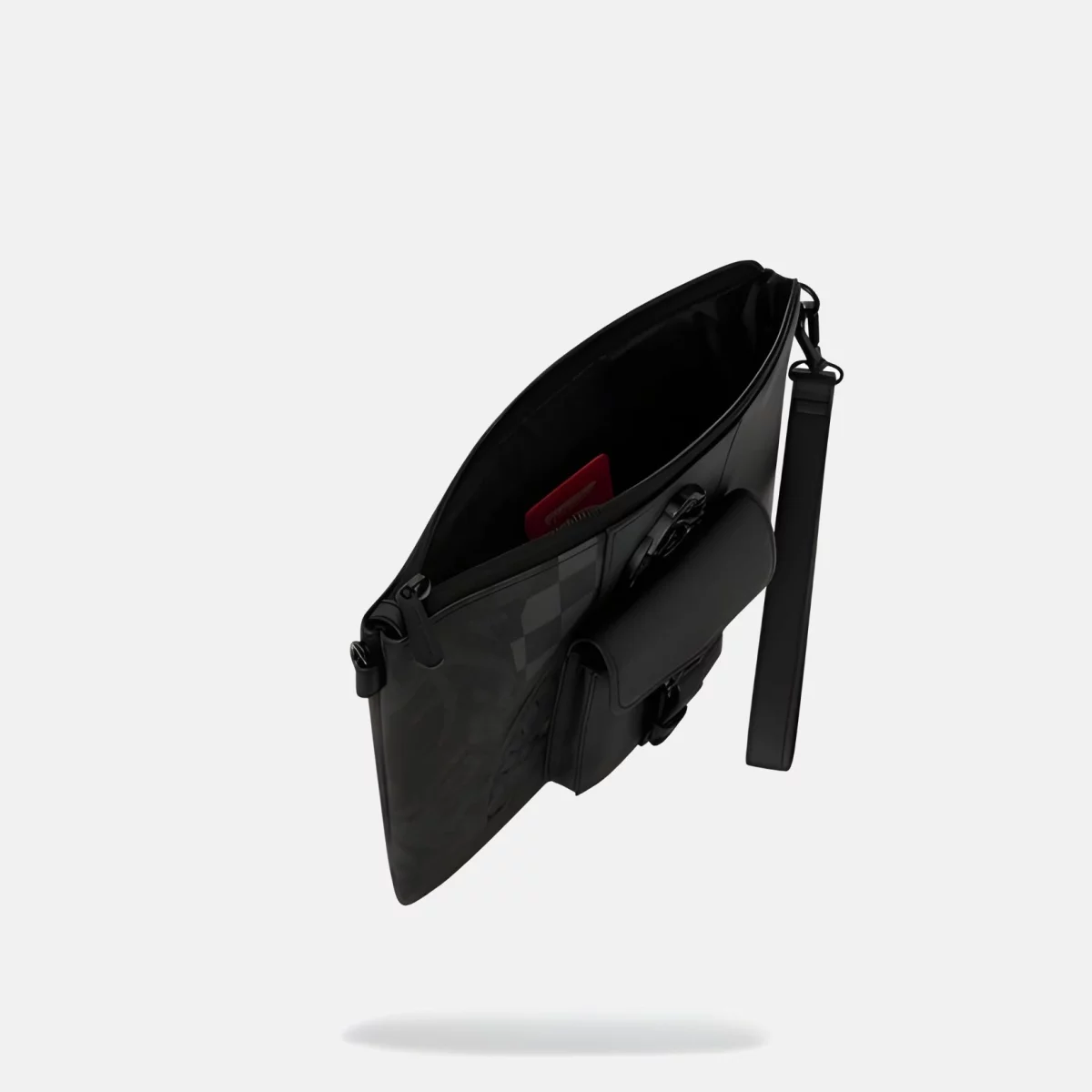 Sprayground - Sprayground 3am Mix Up V2 Χιαστί Τσάντα - BLACK-GREY (0307)
