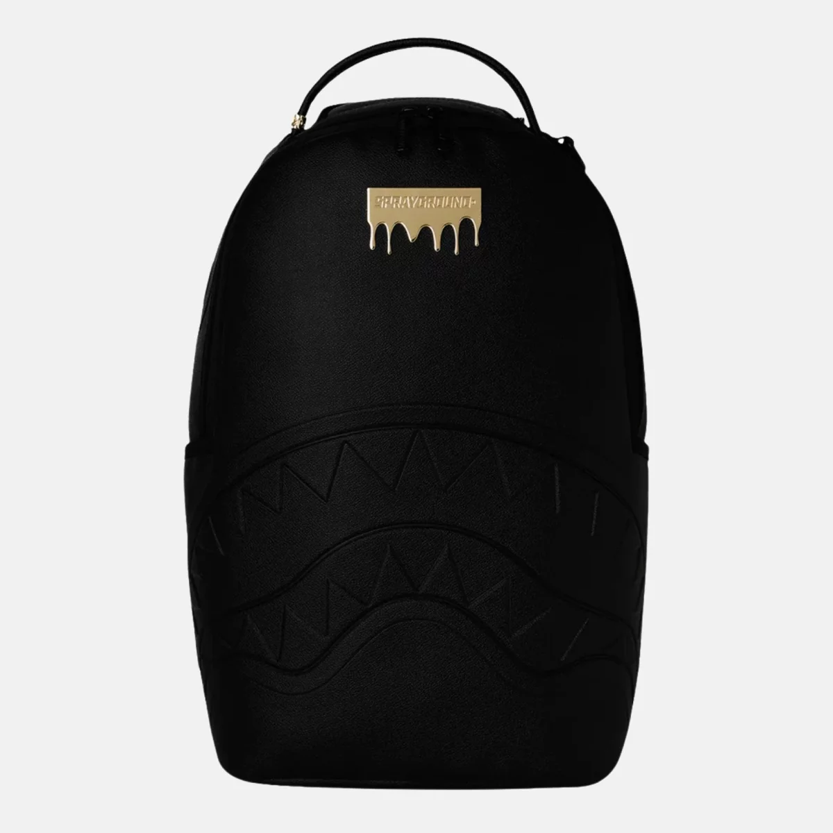 Sprayground - Sprayground Gold Drip Logο Σακίδιο Πλάτης  - BLACK-GOLD (0330)