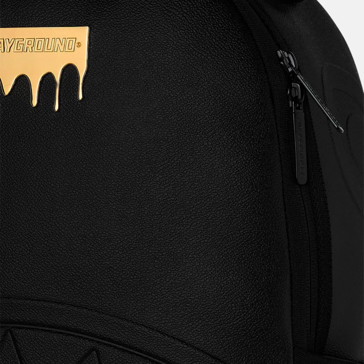 Sprayground - Sprayground Gold Drip Logο Σακίδιο Πλάτης  - BLACK-GOLD (0330)