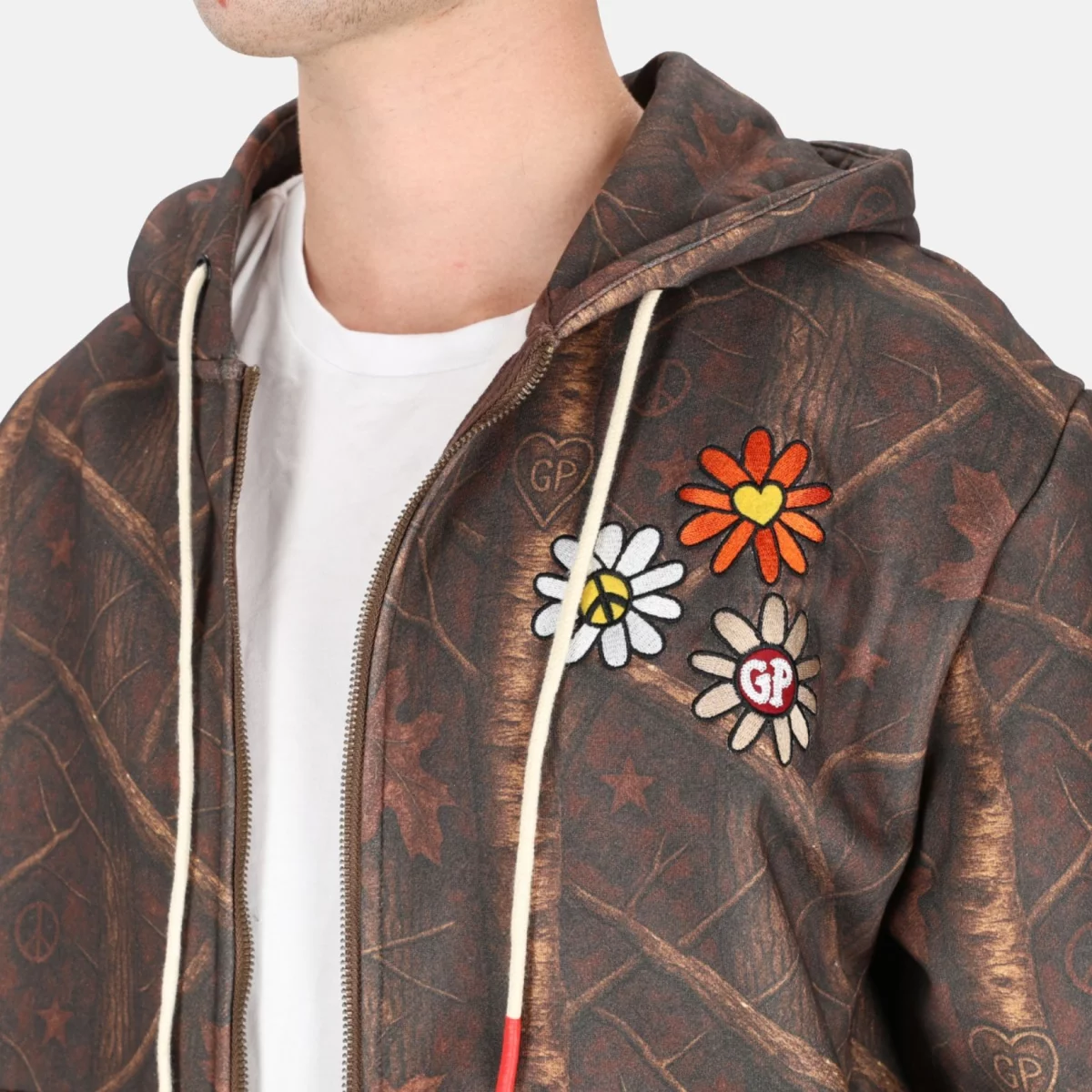 Good Practice Full-Zip Camo Hoodie Unisex Ζακέτα