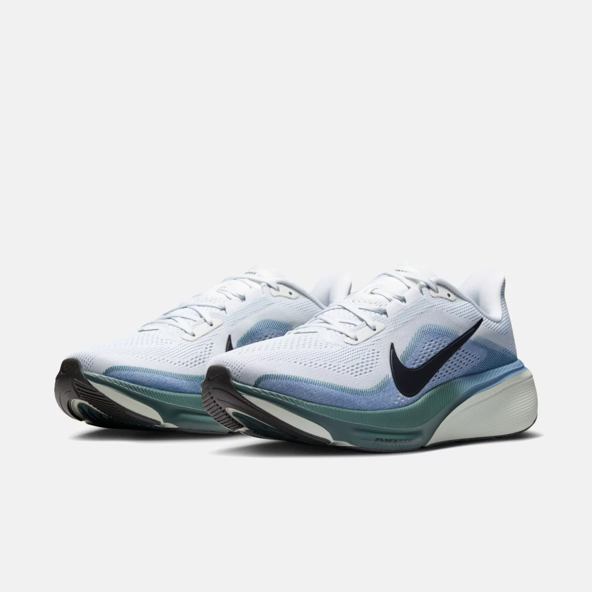 Nike - Nike Pegasus 42 Ανδρικά Παπούτσια για Τρέξιμο - GREY-BLUE (0134)