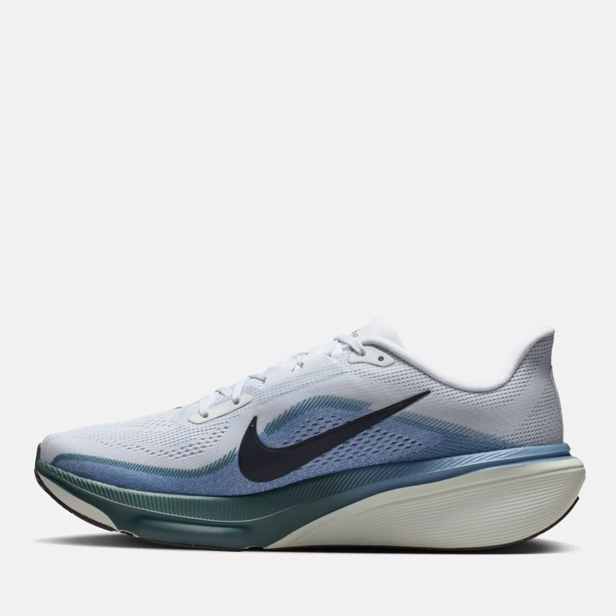 Nike - Nike Pegasus 42 Ανδρικά Παπούτσια για Τρέξιμο - GREY-BLUE (0134)