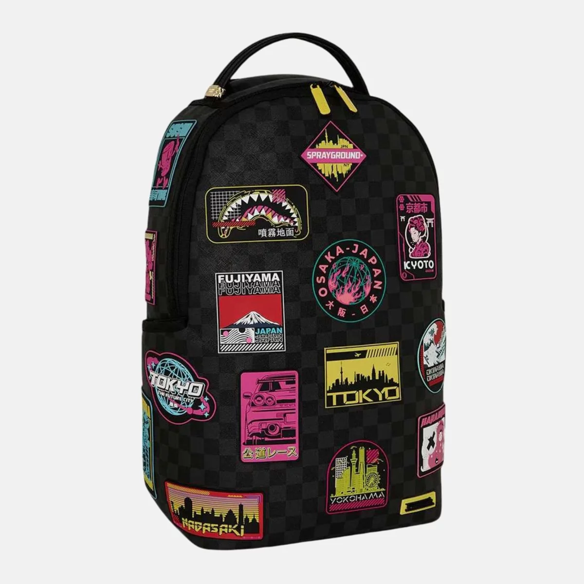 Sprayground - Sprayground Global Mogul Cyber Punk Japan Cities Σακίδιο Πλάτης - BLACK (0002)