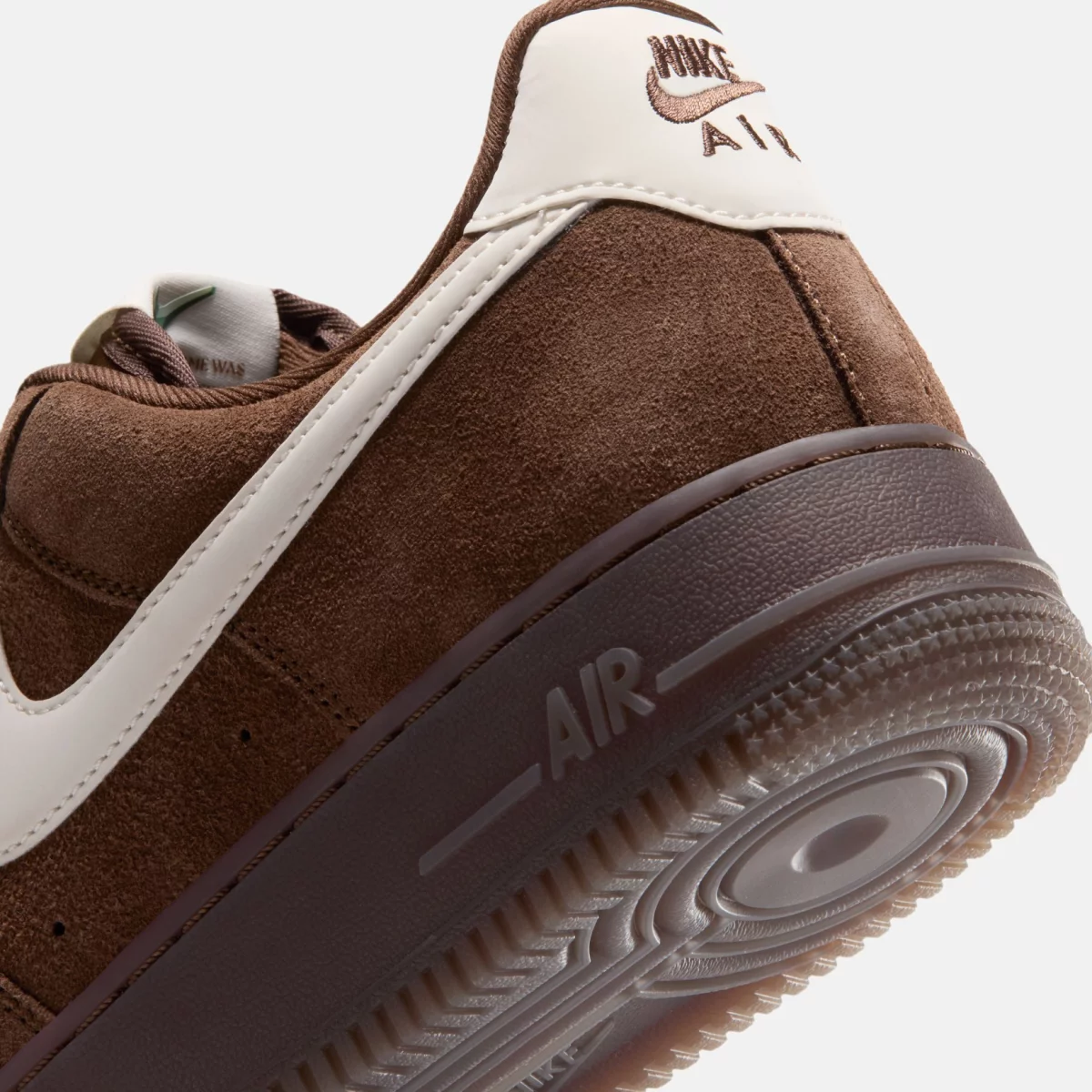 Nike - Nike Air Force 1 '07 Suede Γυναικεία Sneakers - BROWN (0007)