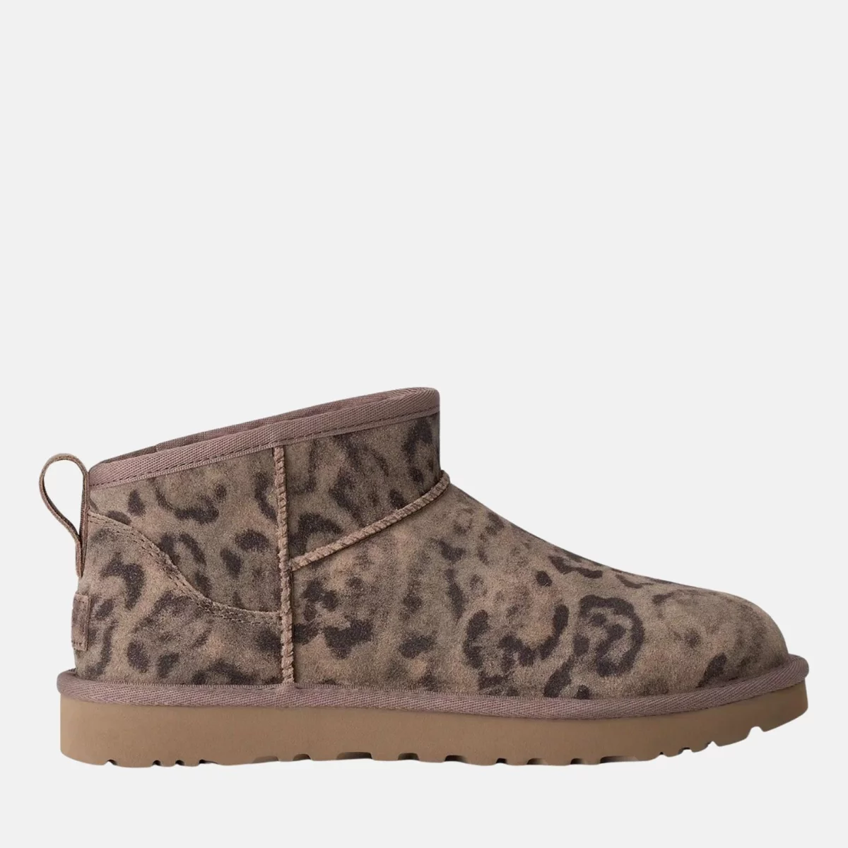 UGG - Ugg Classic Ultra Mini Spotted Γυναικεία Μποτάκια - BROWN-BEIG (0167)